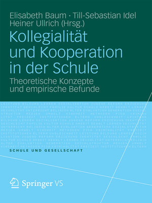 cover image of Kollegialität und Kooperation in der Schule
